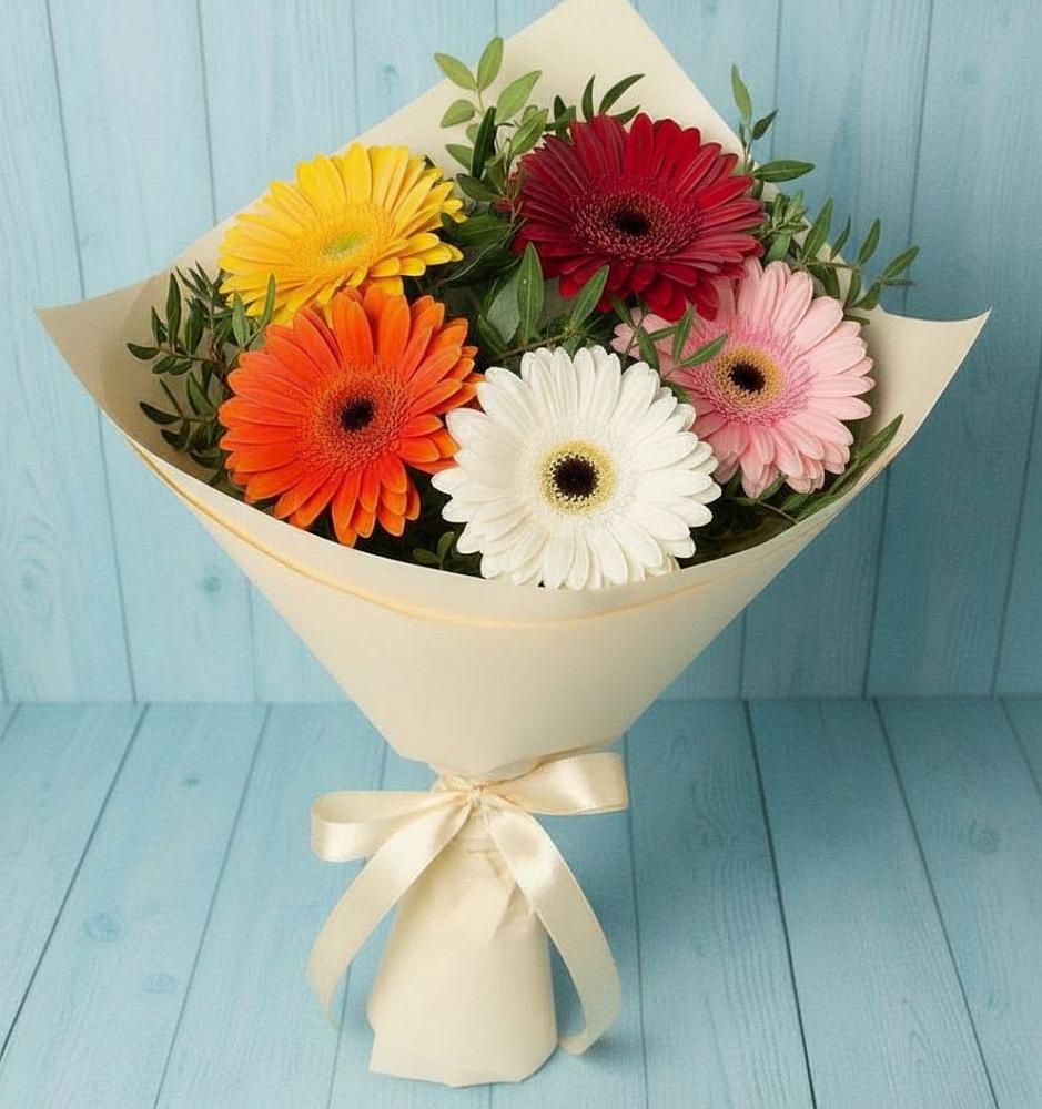 Букет цветов из: Герберы в Пильне