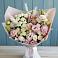 Букет цветов из: Альстромерии и Розы в Пильне