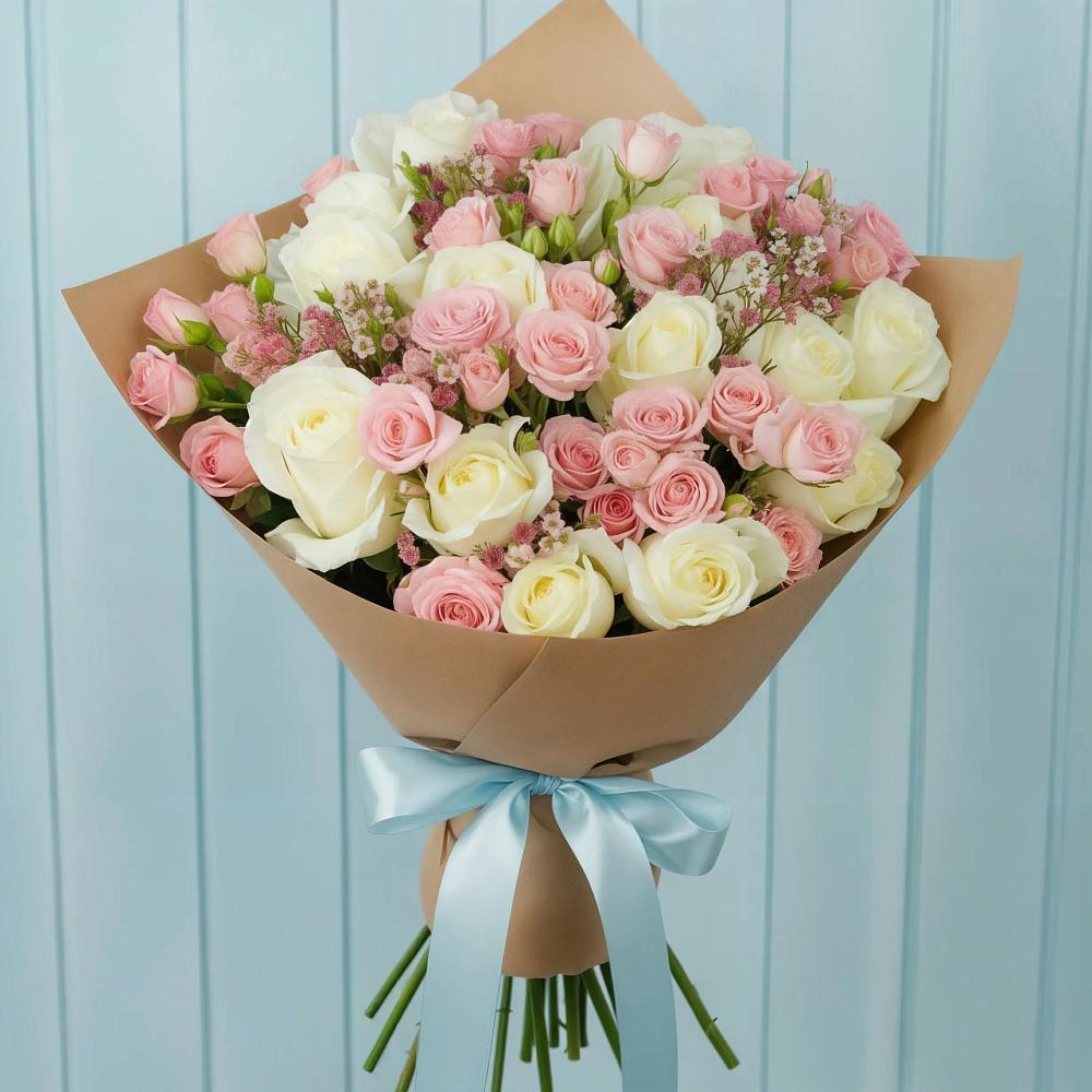 Букет цветов из: Розы в Пильне