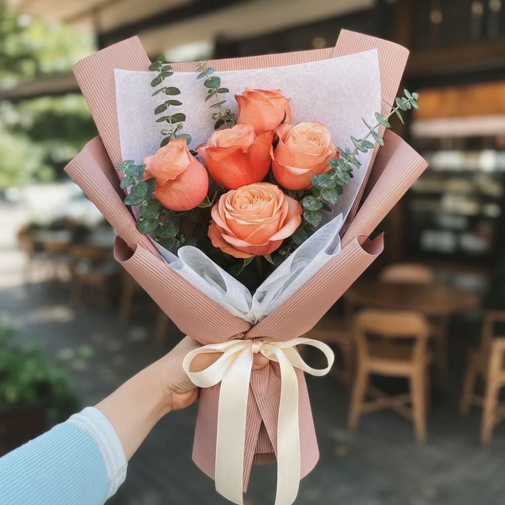 Букет цветов из: Розы в Пильне