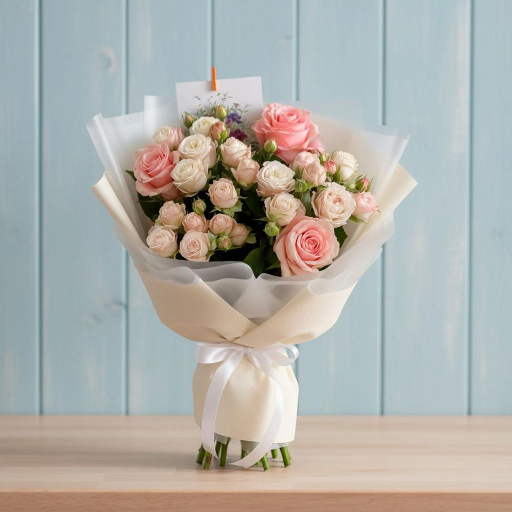 Букет цветов из: Розы в Пильне