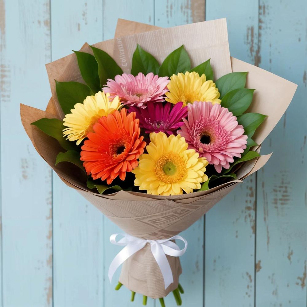 Букет цветов из: Герберы в Пильне