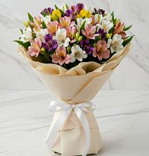 Букет цветов из:  Альстромерии в Пильне