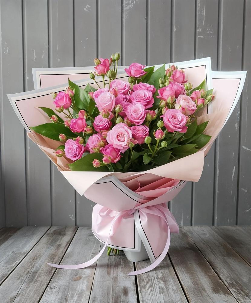 Букет Розовый кустик в Пильне