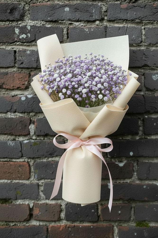 Букет цветов из: Гипсофила в Пильне