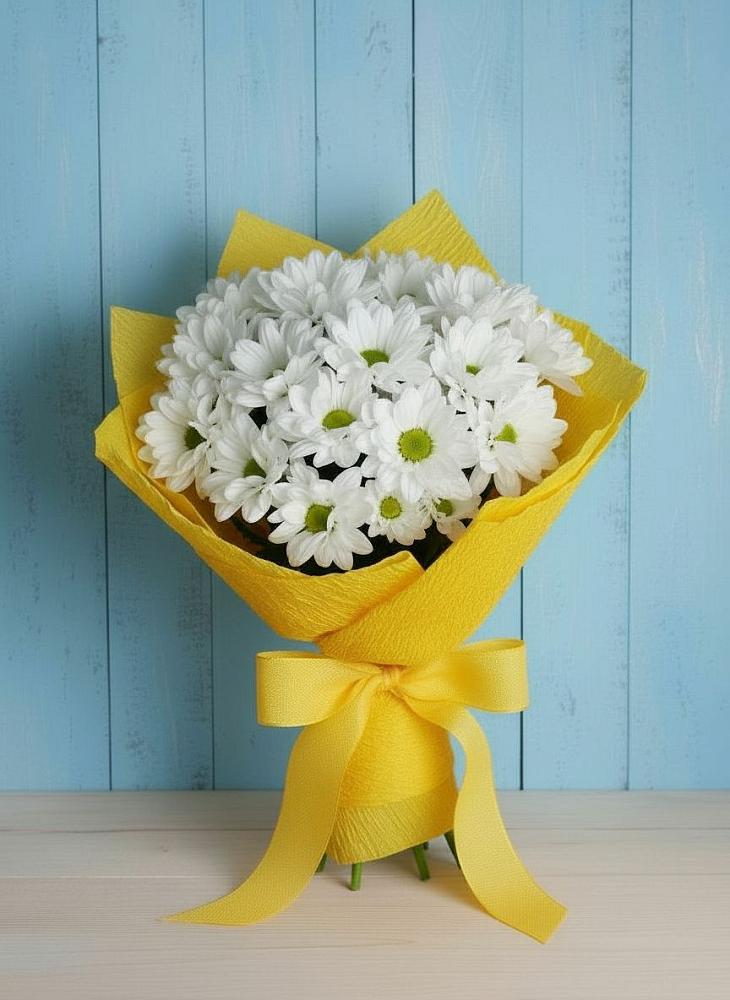 Букет цветов из: Хризантемы в Пильне