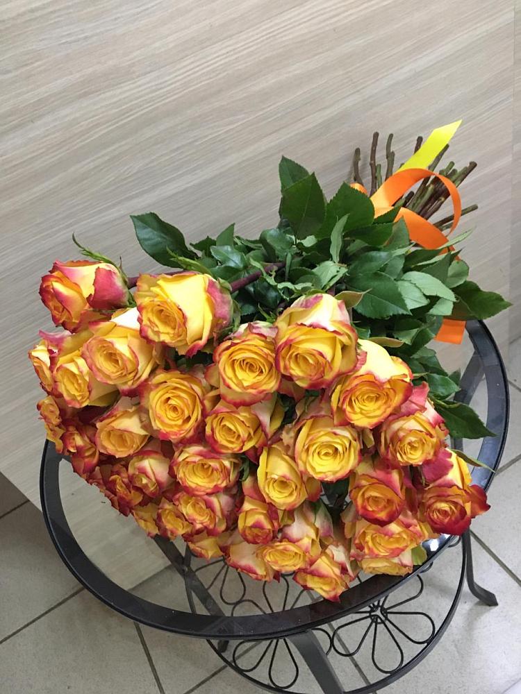 Букет Желтые розы в Пильне