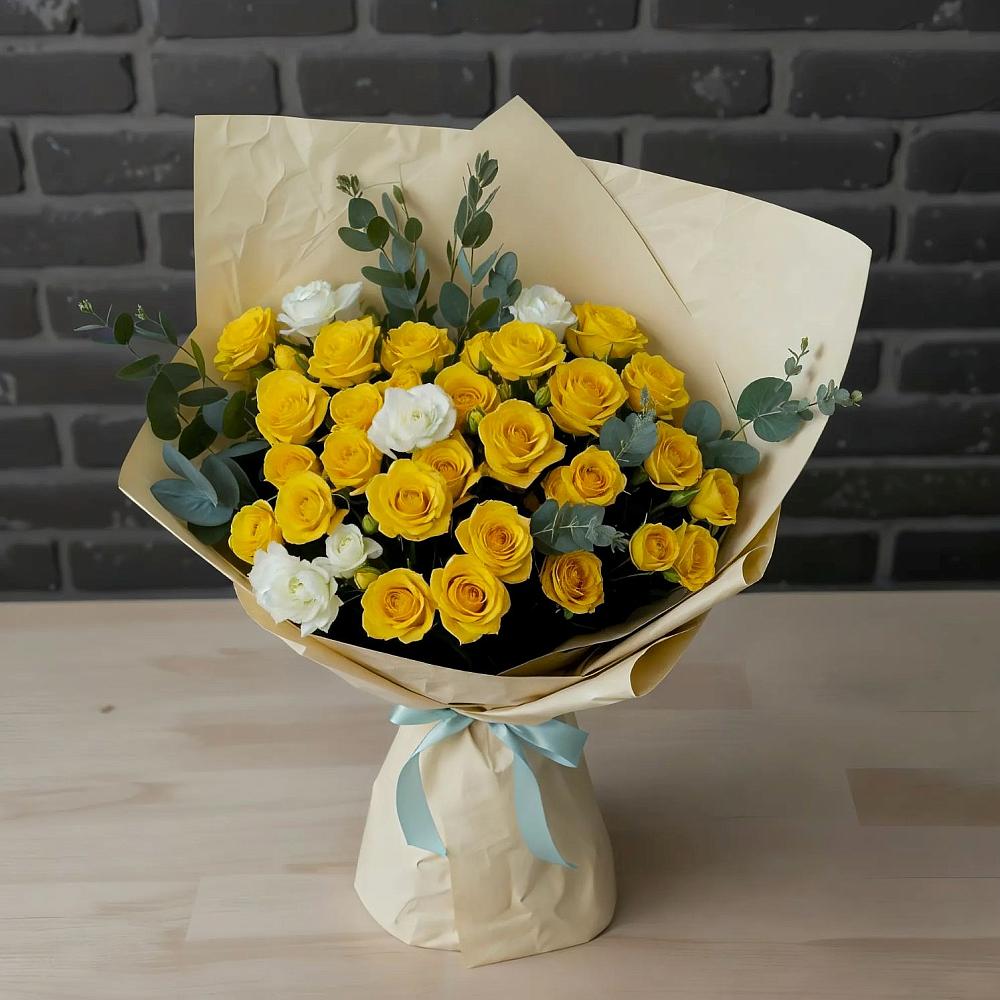 Букет цветов из: Розы в Пильне