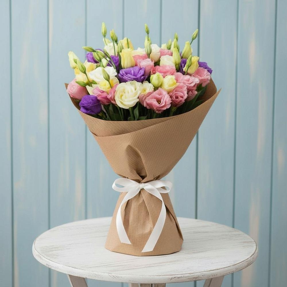 Букет цветов из: Лизиантусы в Пильне