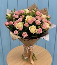 Букет цветов из:  Розы в Пильне