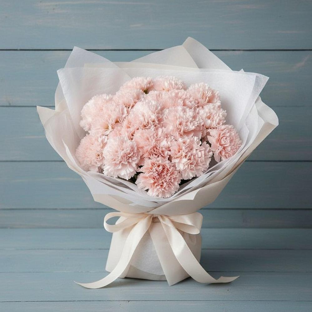 Букет цветов из: Гвоздики в Пильне