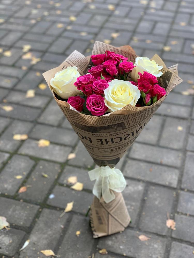 Букет цветов из: Розы в Пильне
